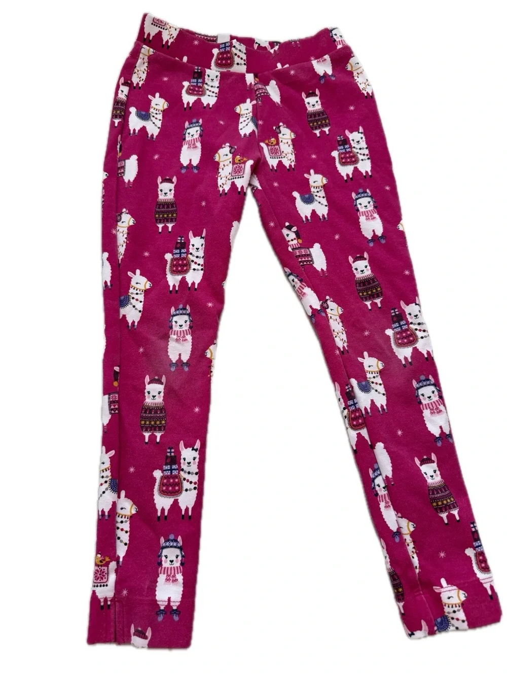 Gymboree Little Llamas Peplum Top & Ponte Leggings Set Size 6 – EUC
